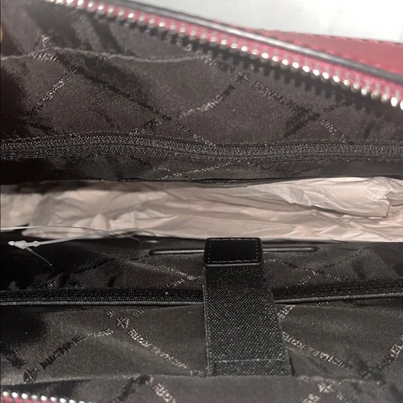MK COOPER DARK CHERRY COMMUTER BRIEFCASE BAG RETAIL $598 NEW